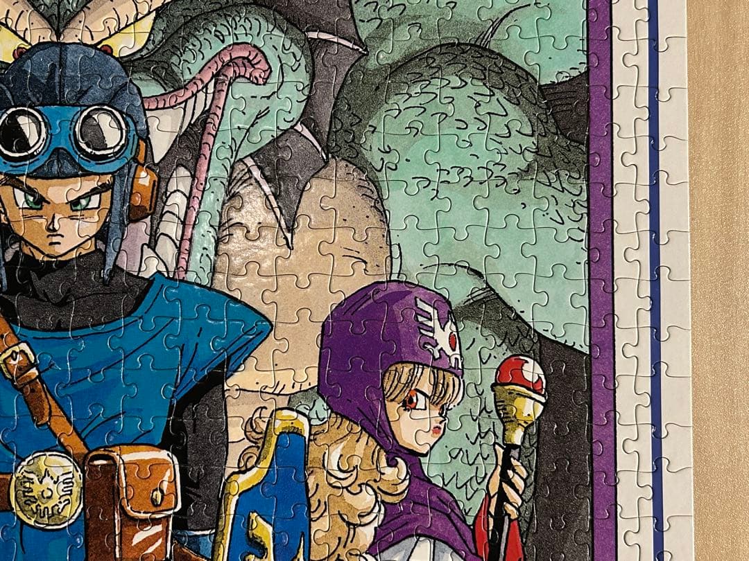 【希少】ドラゴンクエストⅠ・Ⅱ ロトの勇者たち ジグソーパズル 1000ピース