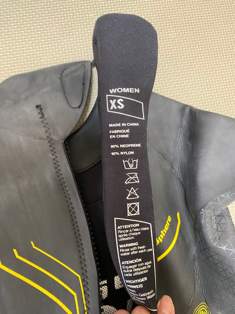 トライアスロン用ウェットスーツ