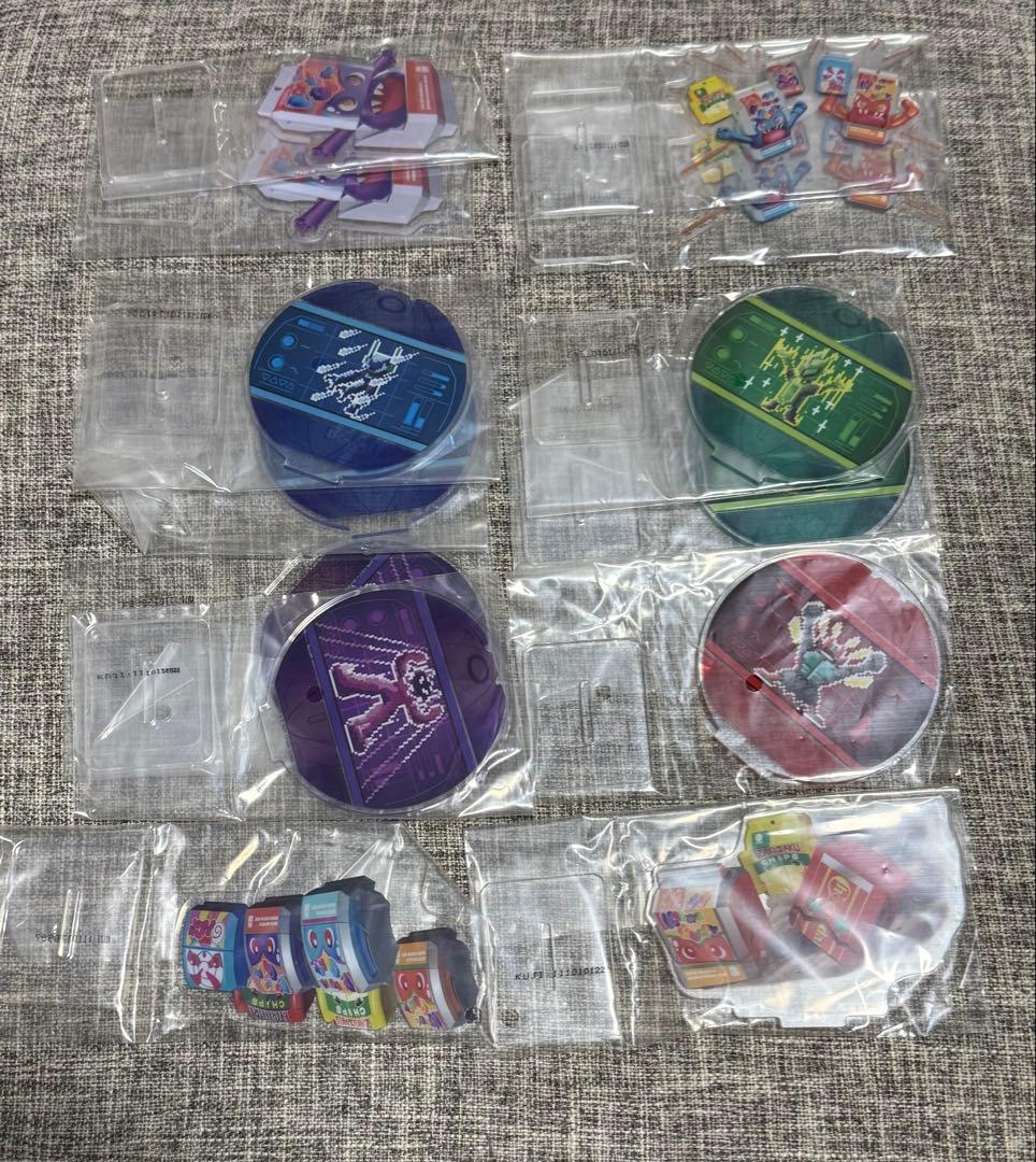 一番くじ 仮面ライダーゼッツ＆仮面ライダーガヴ　F,G,H賞