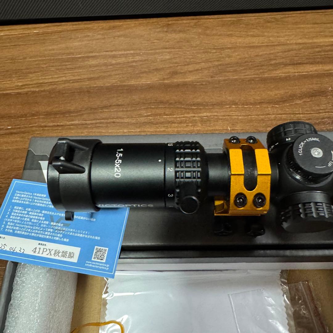 VictOptics ベクターオプティクス ライフルスコープ マウント付