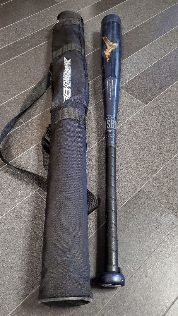 Mizuno レガシー軟式バット 80cm 570g 専用ケース付き