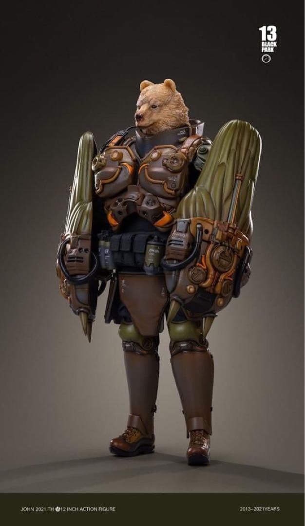 ブラック13パーク 重装掃討部隊 Adrian 白クマ 限定版 1/6フィギュア
