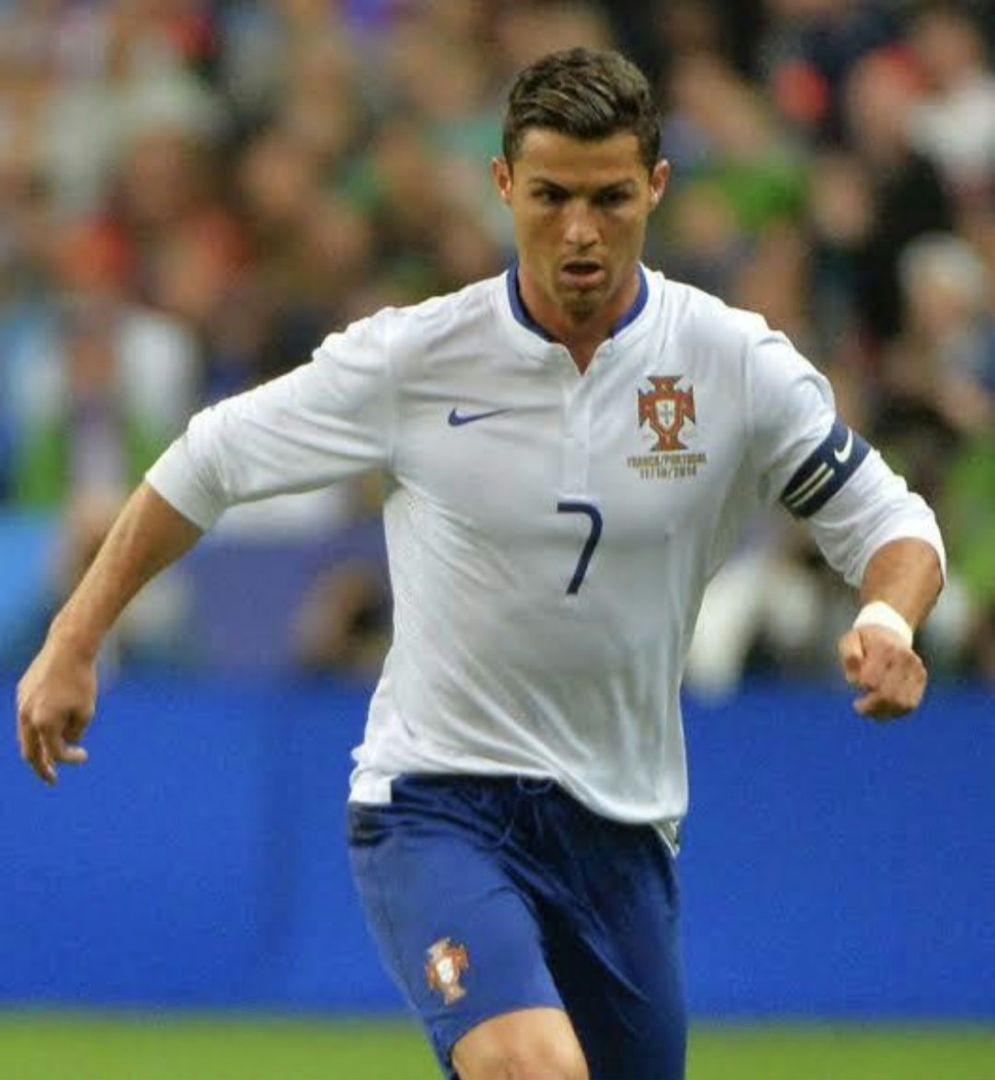 2014 ポルトガル代表 クリスティアーノロナウド選手 長袖 支給品ユニフォーム