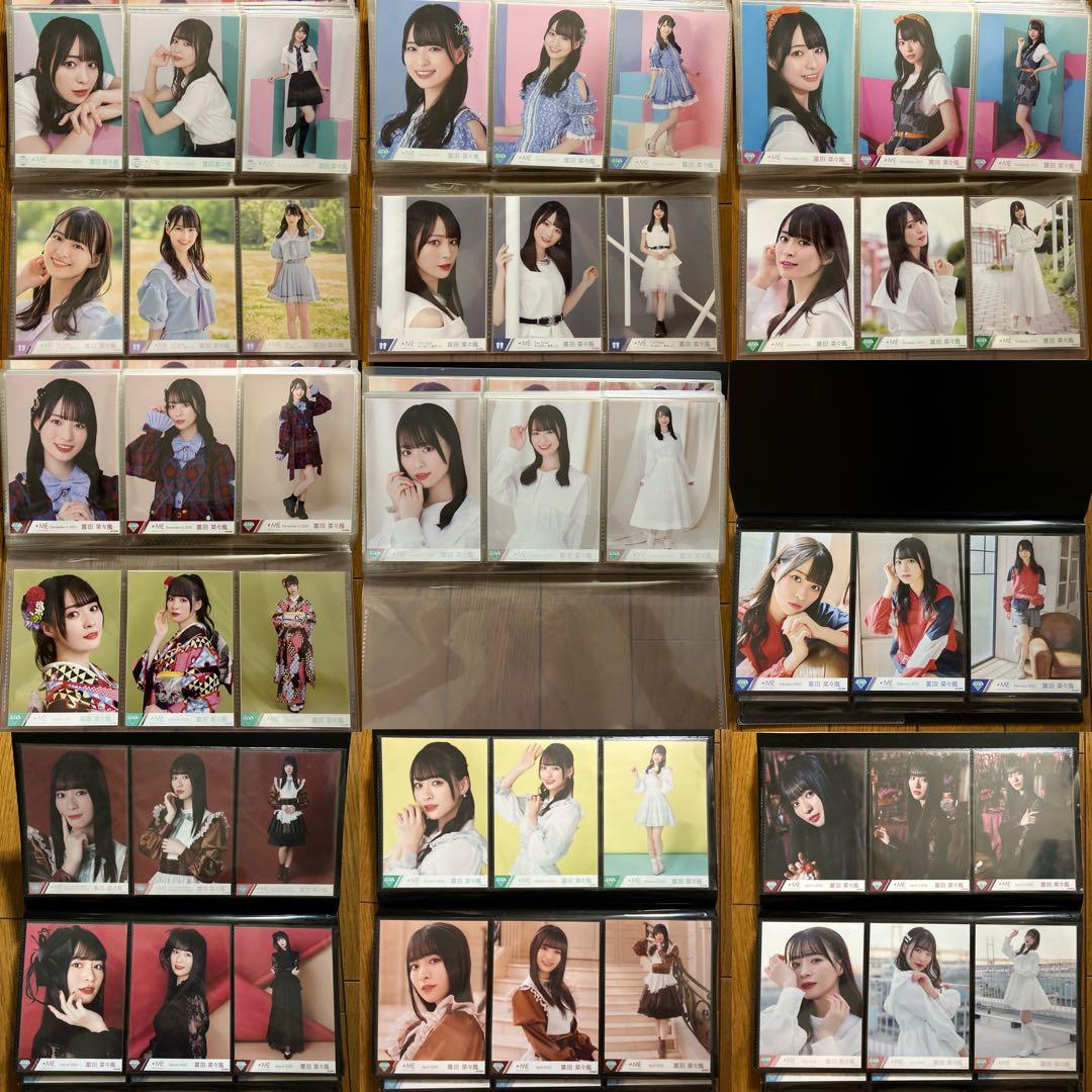 ≠ME 冨田菜々風 生写真 ミニフォト コンプ まとめ売り 初期制服 ノイミー