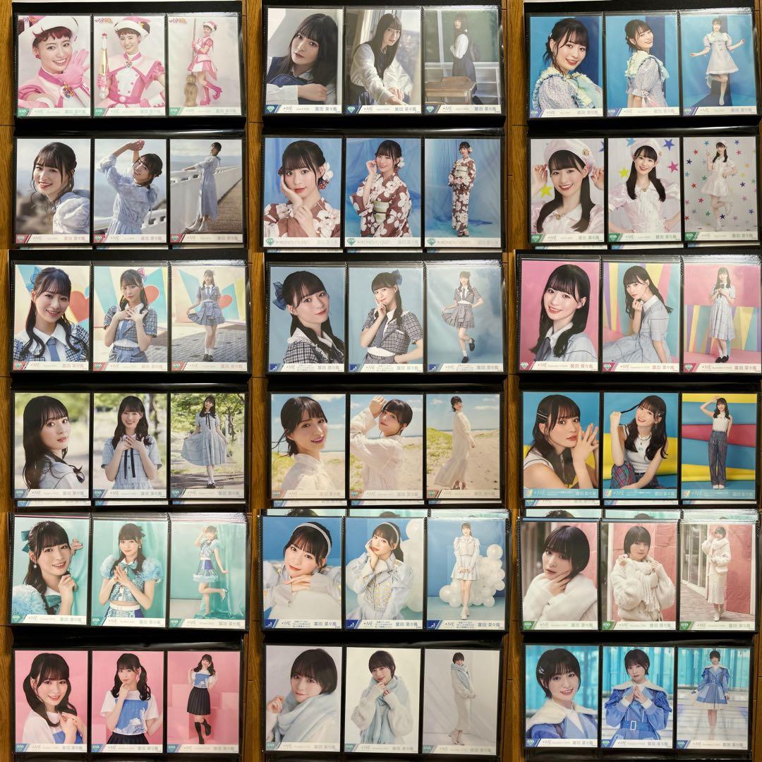 ≠ME 冨田菜々風 生写真 ミニフォト コンプ まとめ売り 初期制服 ノイミー