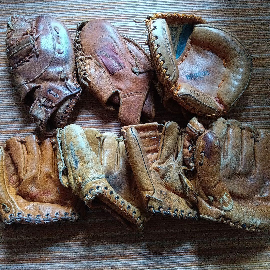 戦後日本製　アメリカ使用　ビンテージ　グローブ