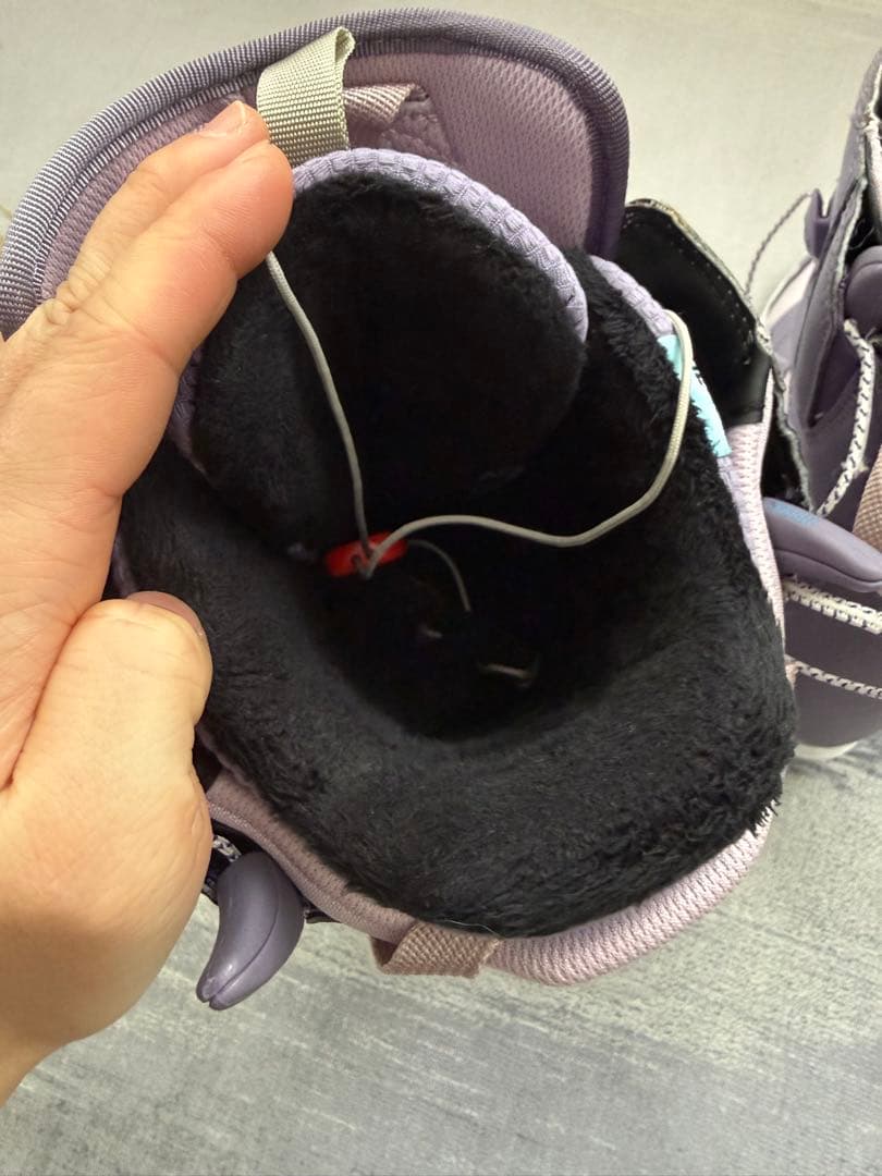 Burton Mint 女性用スノーボードブーツ 23.5cm パープル