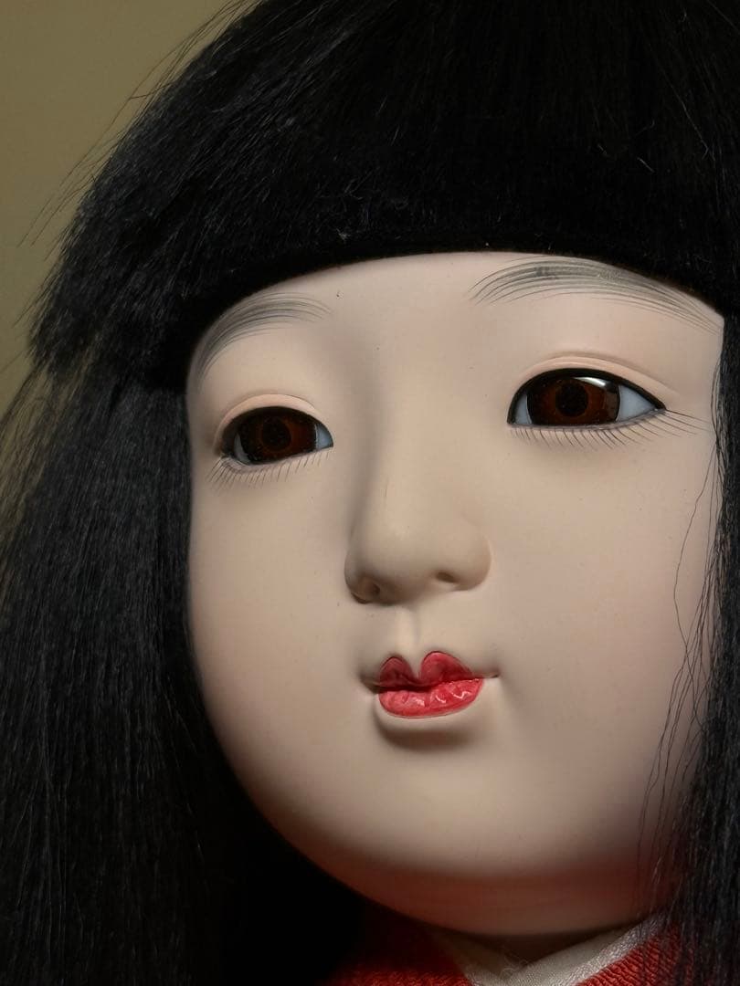 大）節句人形工芸士 三代 天賀章介 京都友禅着物 市松人形