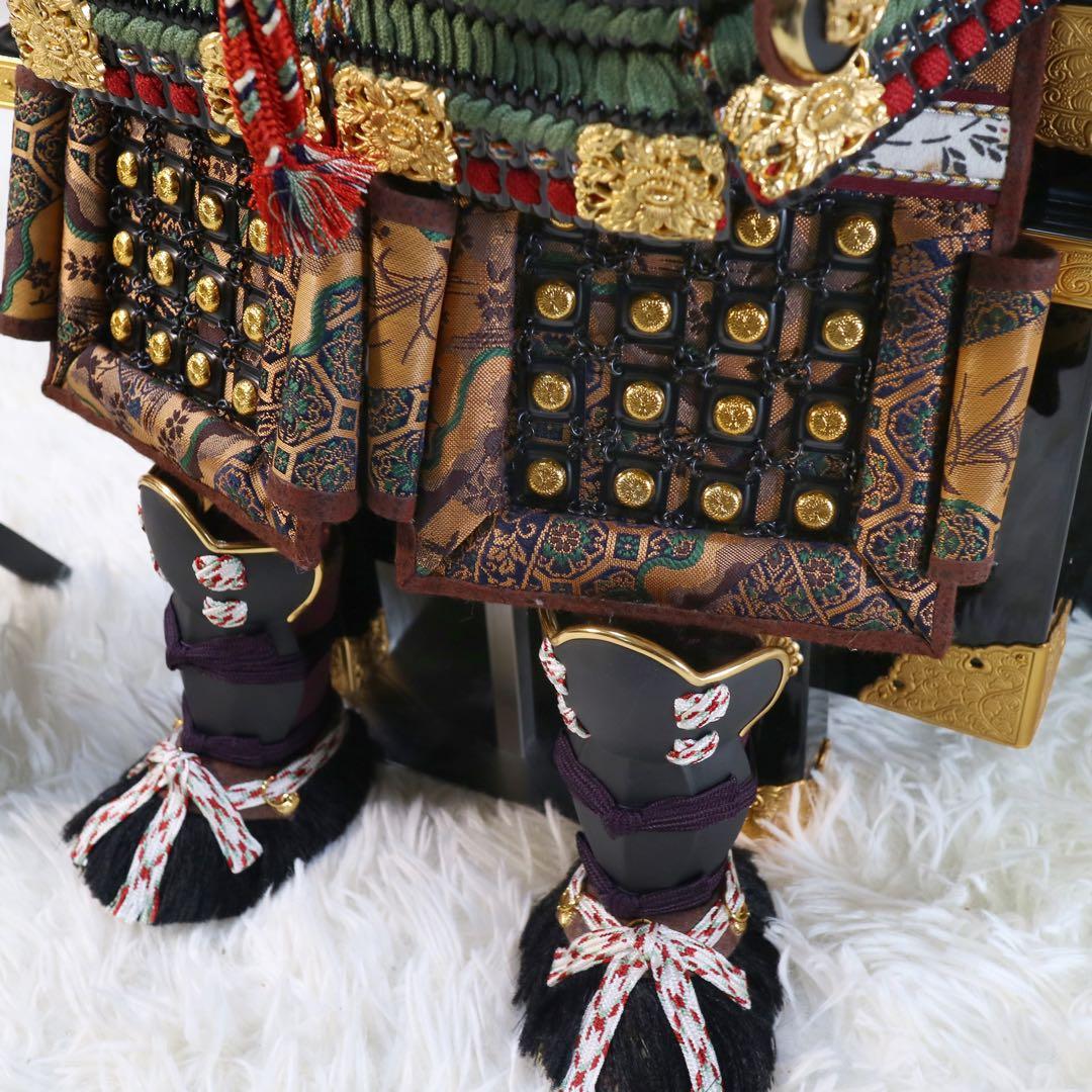 鎧飾り 正絹糸威 黒小札 大鎧 Decorative samurai armor