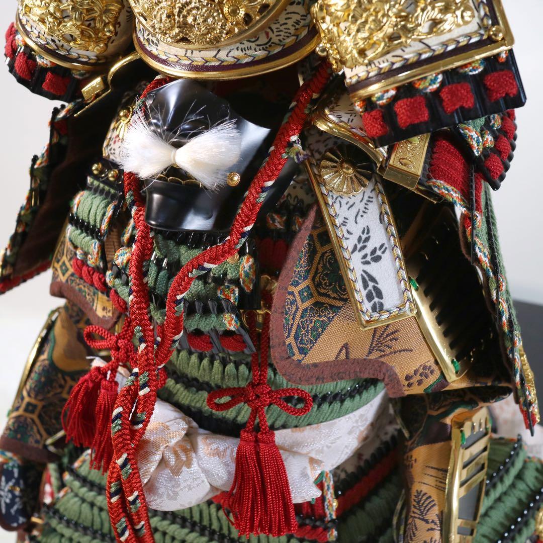 鎧飾り 正絹糸威 黒小札 大鎧 Decorative samurai armor