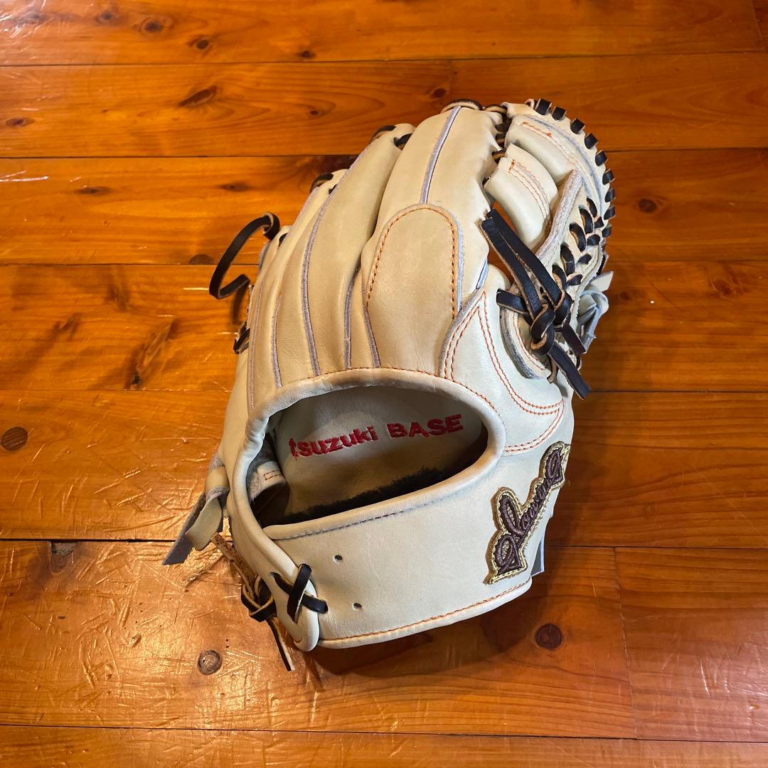 硬式内野グローブ　tsuzuki BASE glowing 【ほぼ新品】