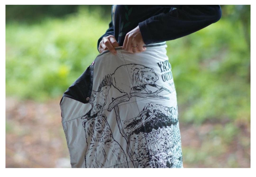 アウトドア寝具 WINDY AND RAINY Down Blanket and Pillow