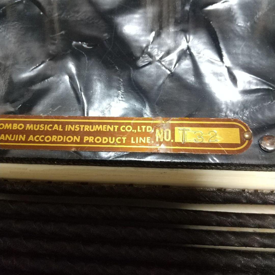 TOMBO アコーディオン T-32 ハードケース付き 動作確認済み