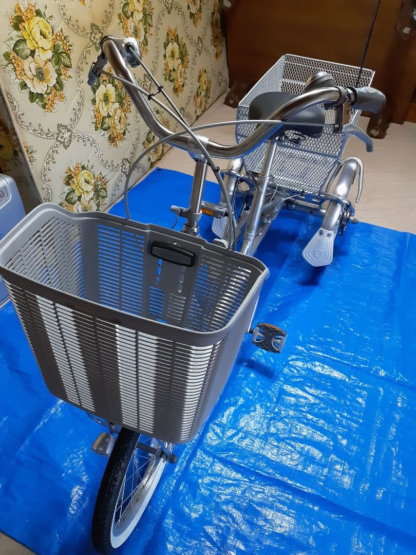 BRIDGESTONE３段変速シティサイクル シルバー