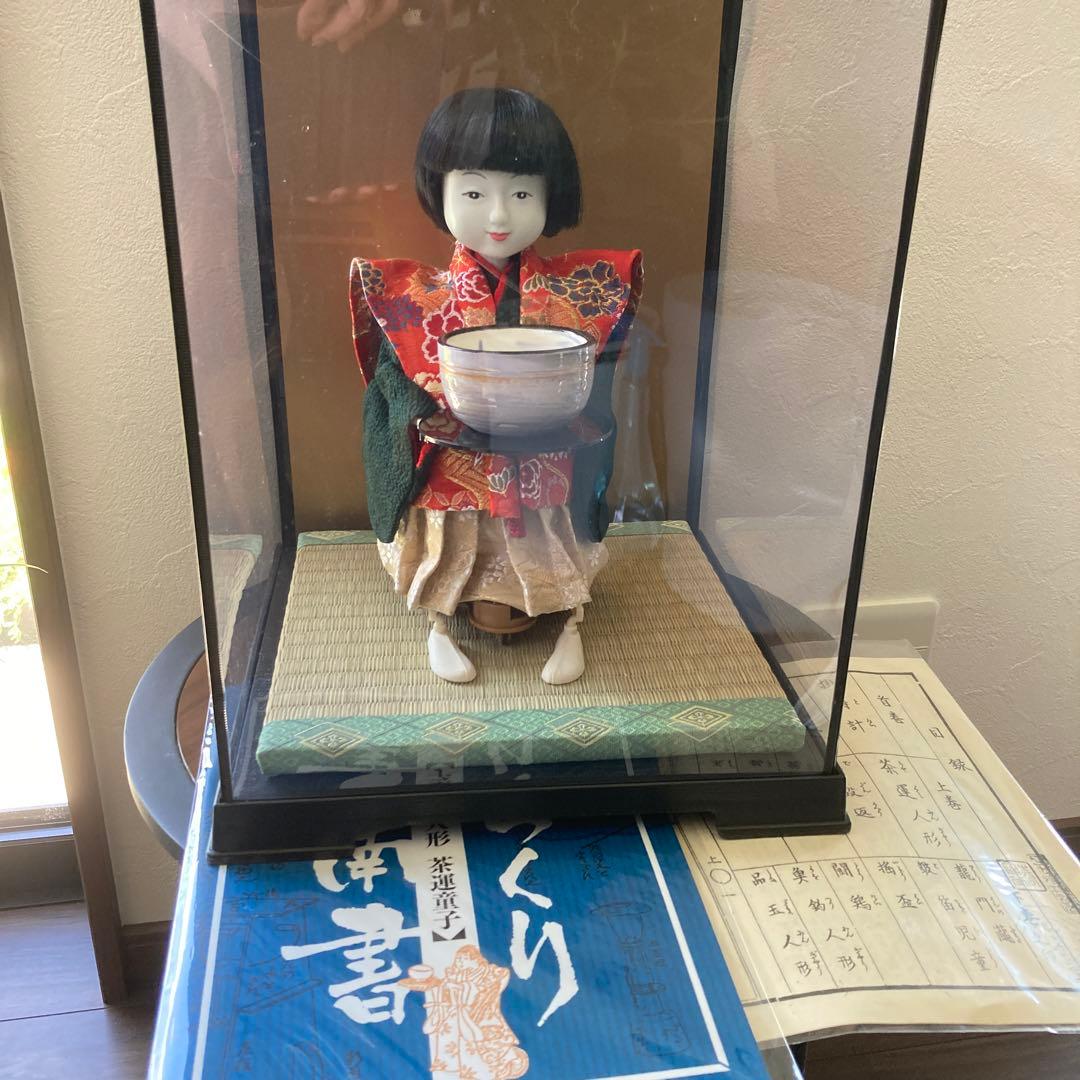 大江戸からくり人形　茶運童子　茶運び人形