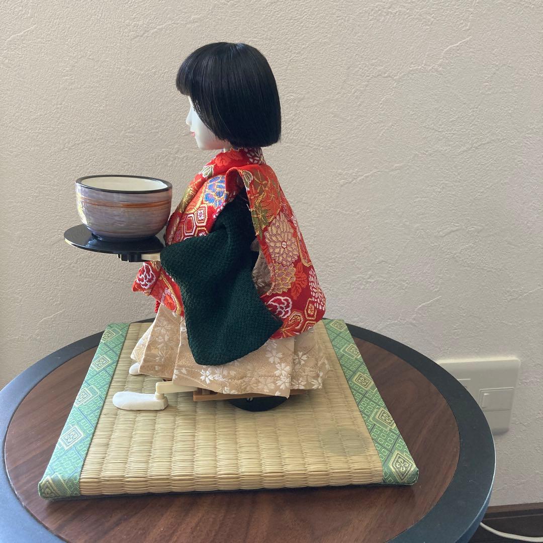 大江戸からくり人形　茶運童子　茶運び人形