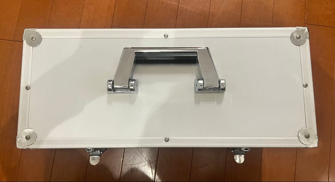 7インチレコード　シルバー　ハードケース