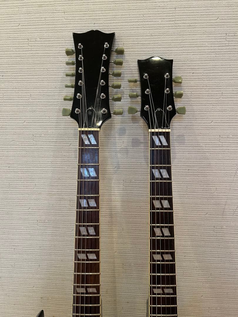 【再出品】12弦×6弦ダブルネックギター SGタイプ
