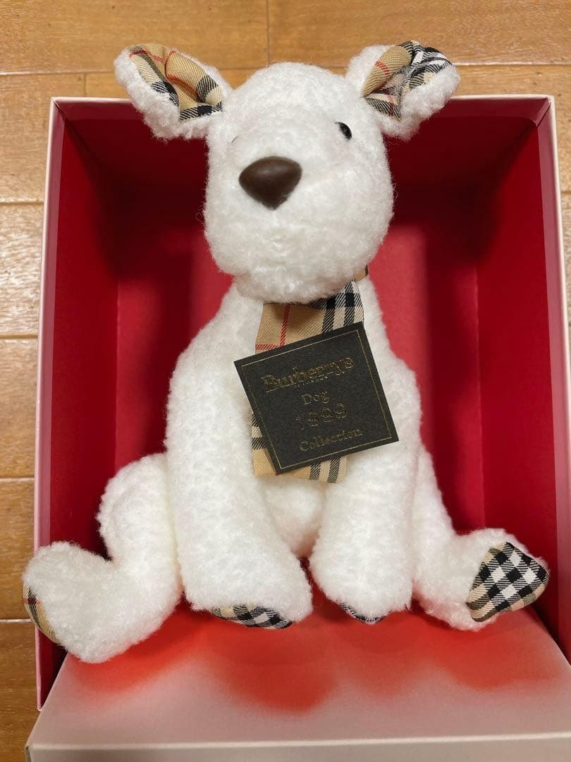 BURBERRY バーバリー 犬 ぬいぐるみ マフラー ノバチェック 1999