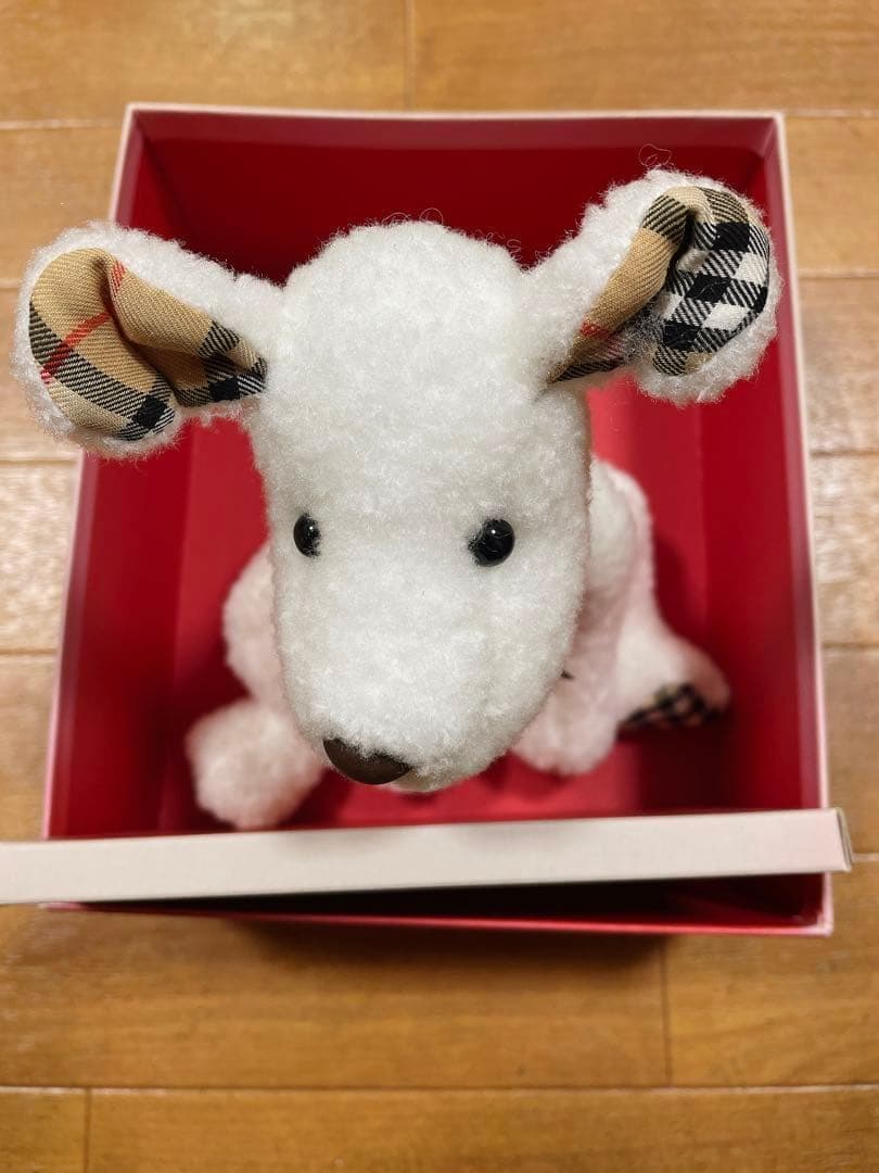 BURBERRY バーバリー 犬 ぬいぐるみ マフラー ノバチェック 1999
