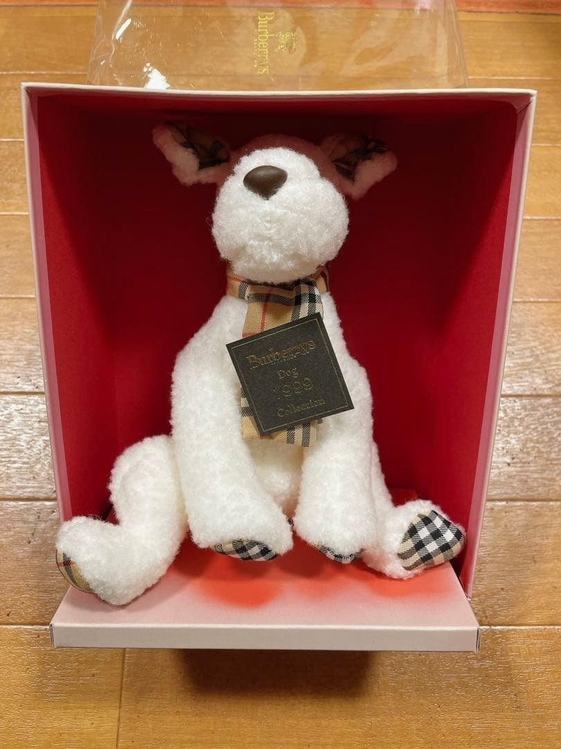 BURBERRY バーバリー 犬 ぬいぐるみ マフラー ノバチェック 1999