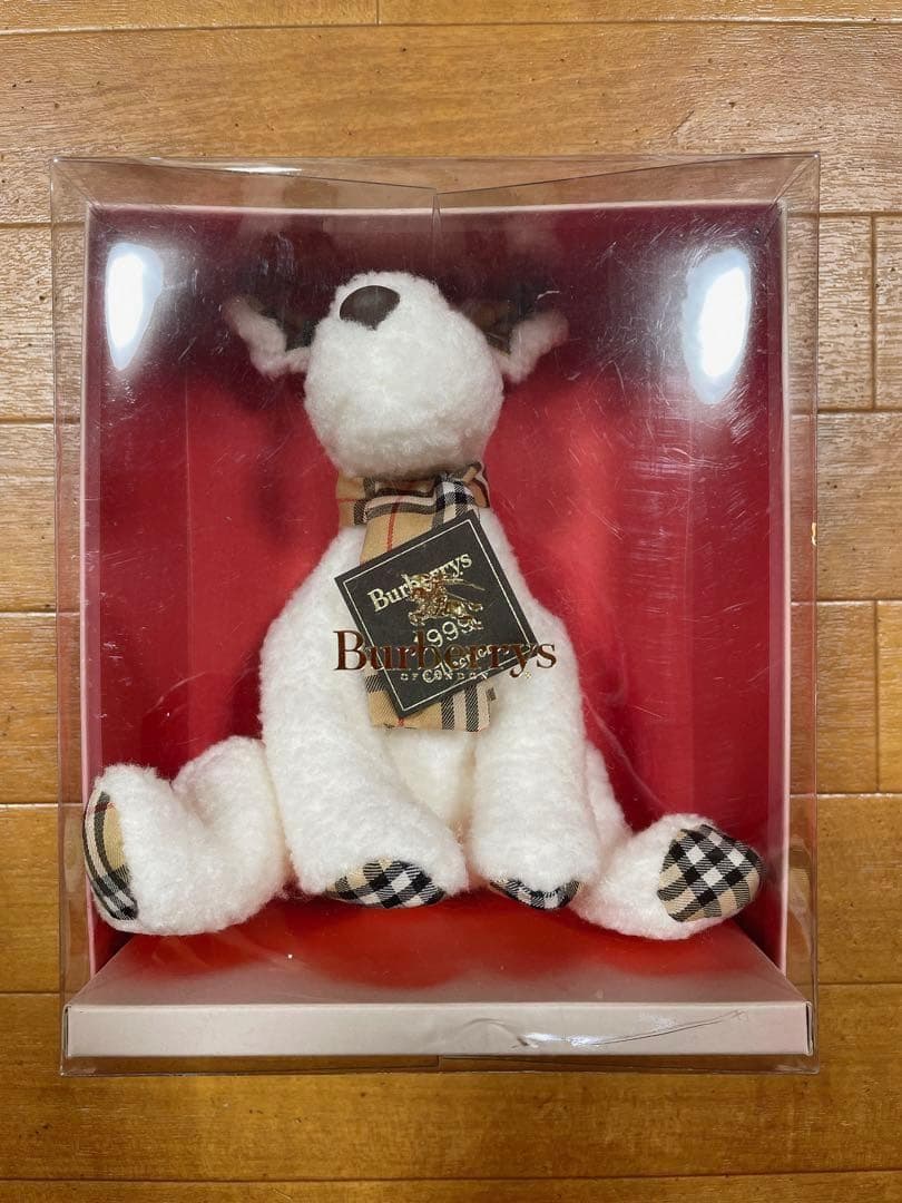 BURBERRY バーバリー 犬 ぬいぐるみ マフラー ノバチェック 1999