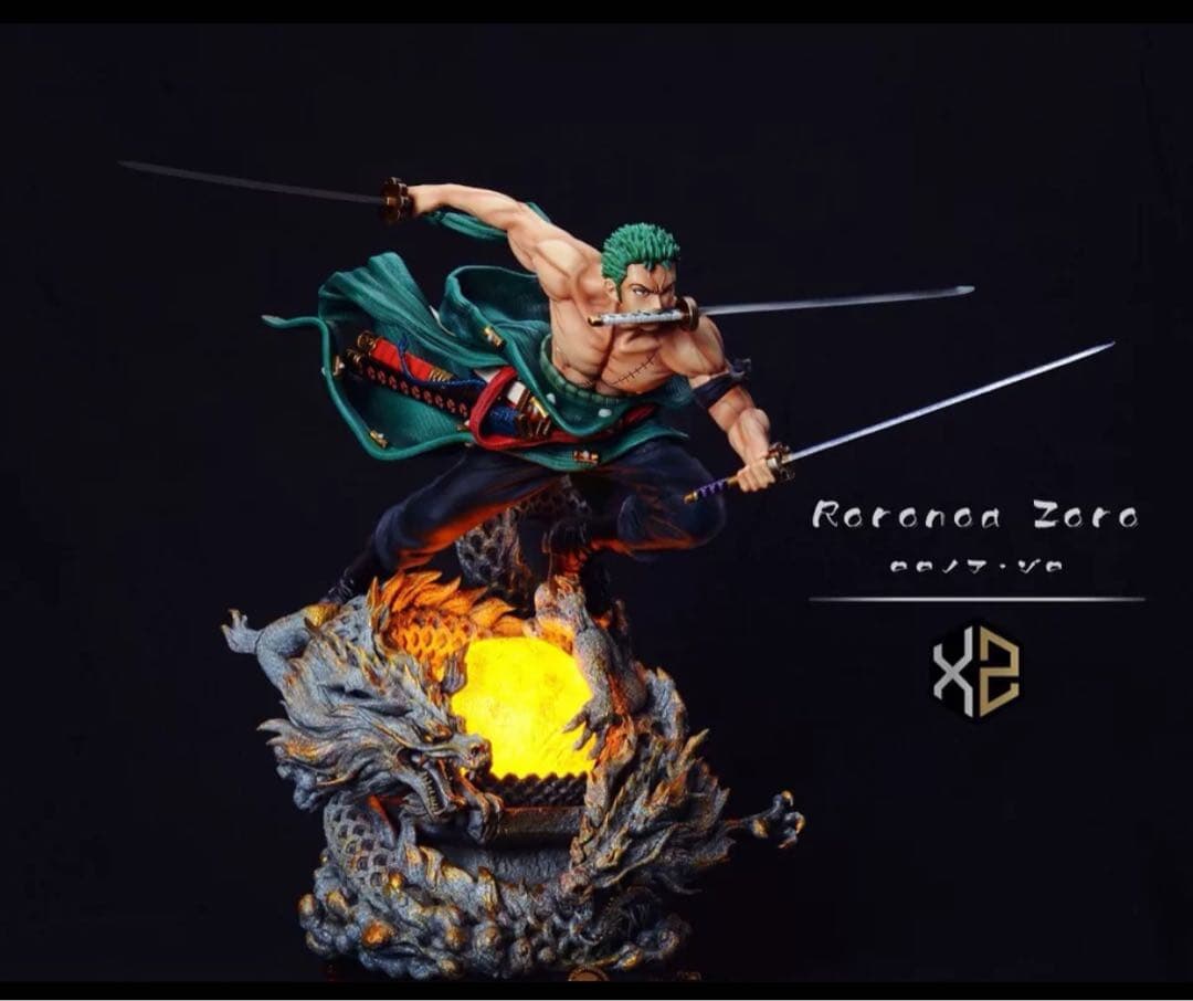 ワンピース　ロロノア・ゾロ　ガレージキット　フィギュア　完成品