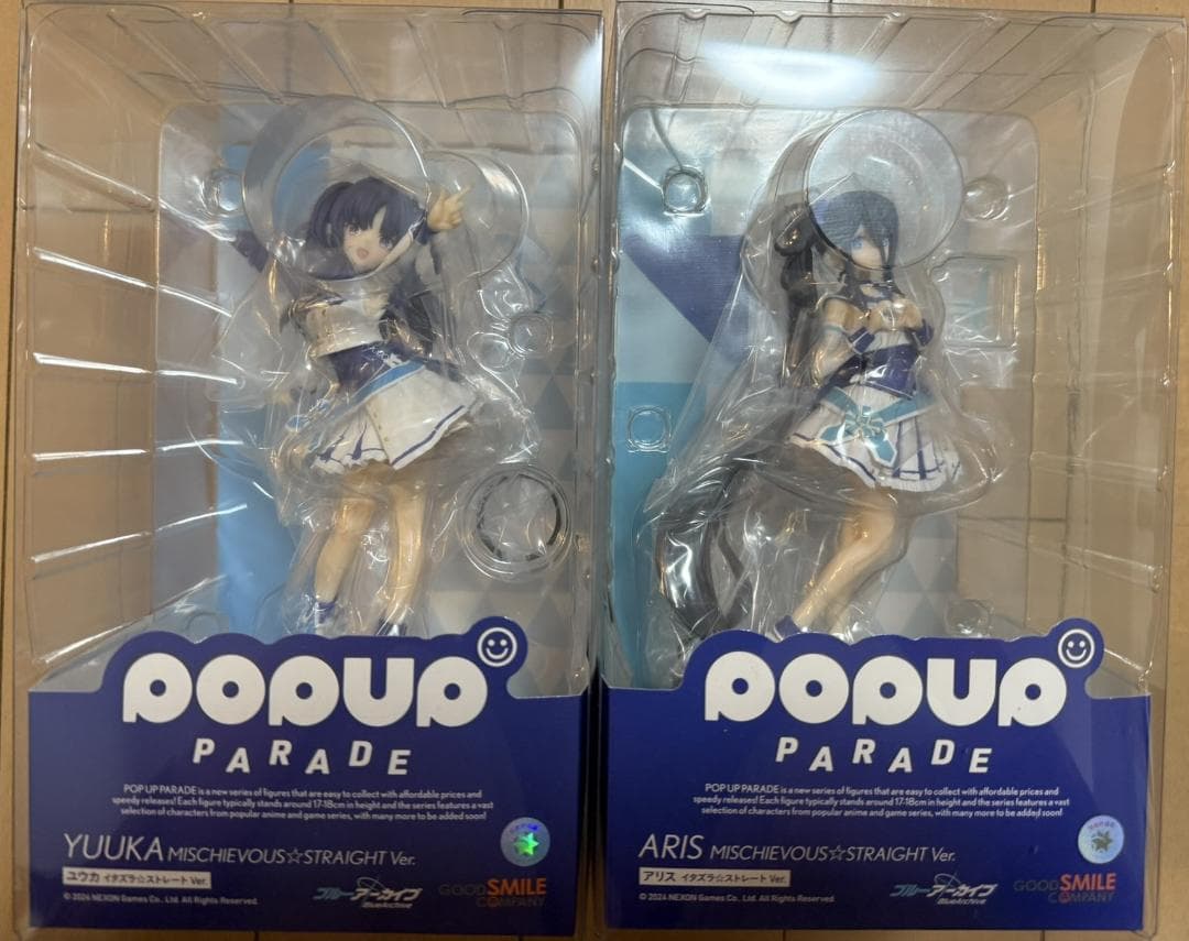 「未開封」ブルーアーカイブ　POP UP PARADE ユウカ アリス