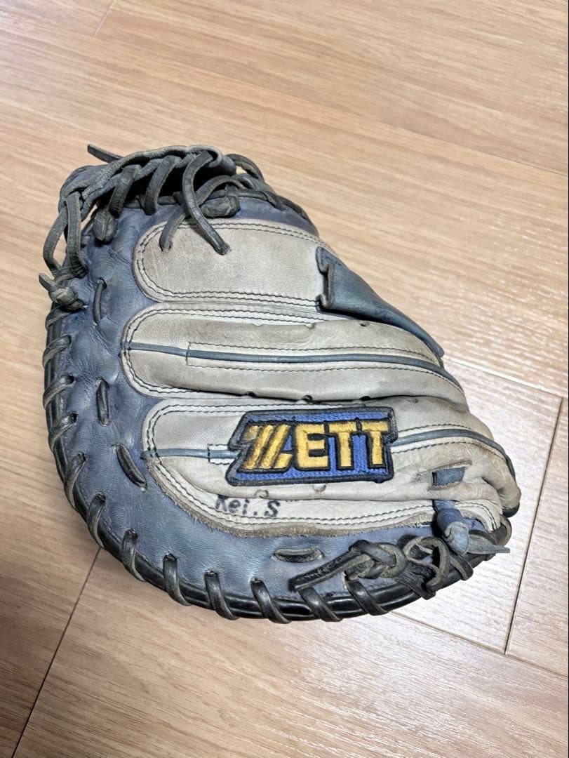 【価格交渉OK】ZETT キャッチャーミット 矢野輝弘（矢野燿大）選手モデル