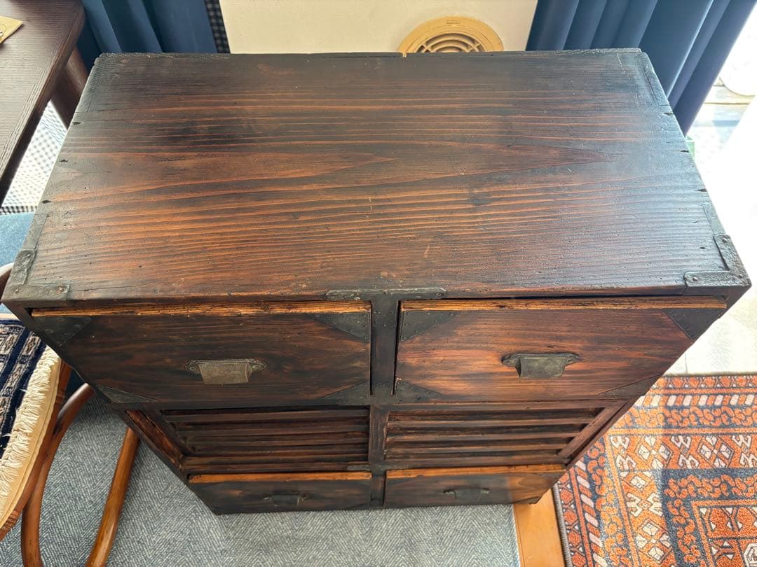 【古家具・古道具】木製 箪笥 タンス 棚 昭和レトロ 収納