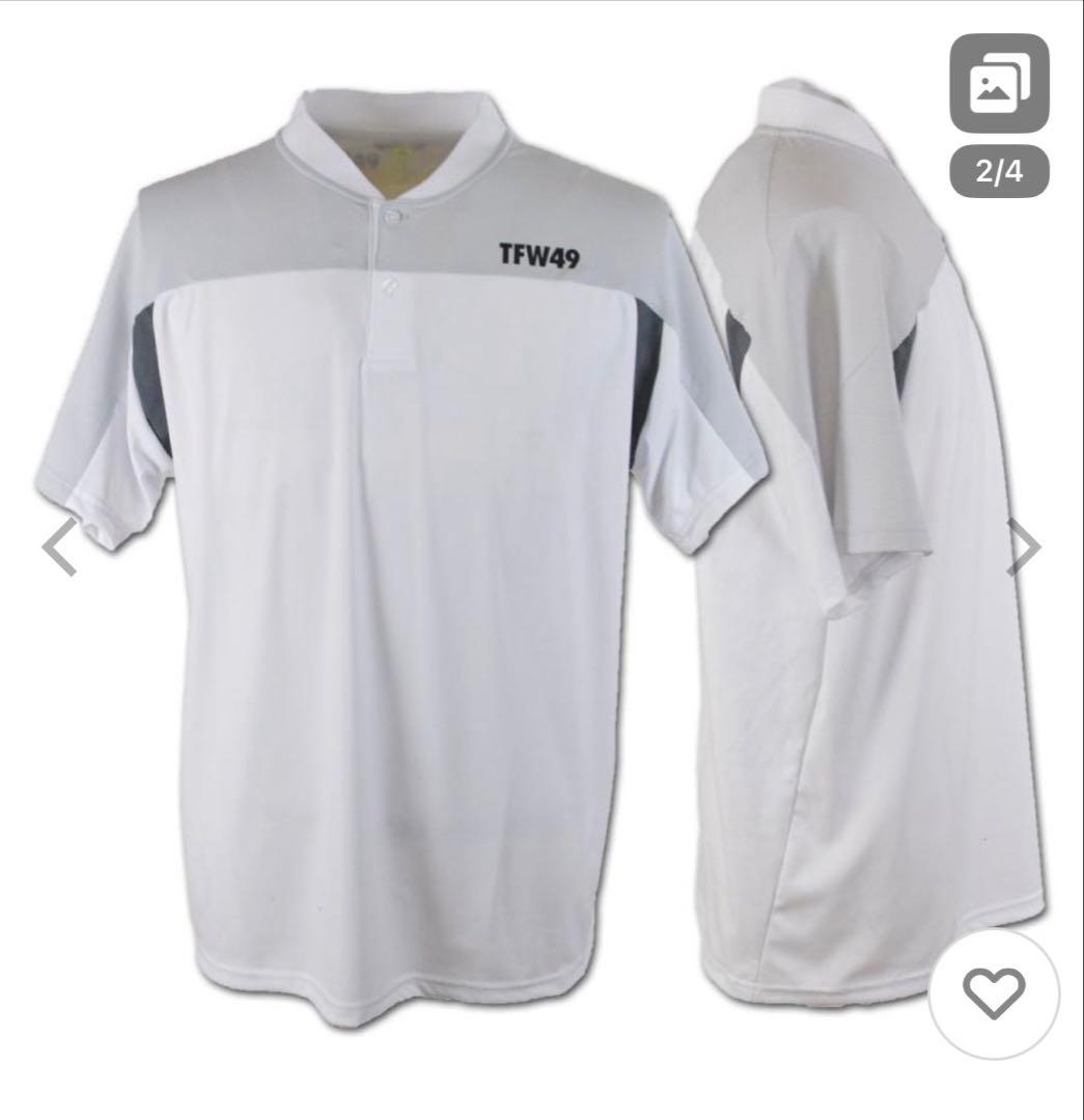 TFW49 ホワイトポロシャツ