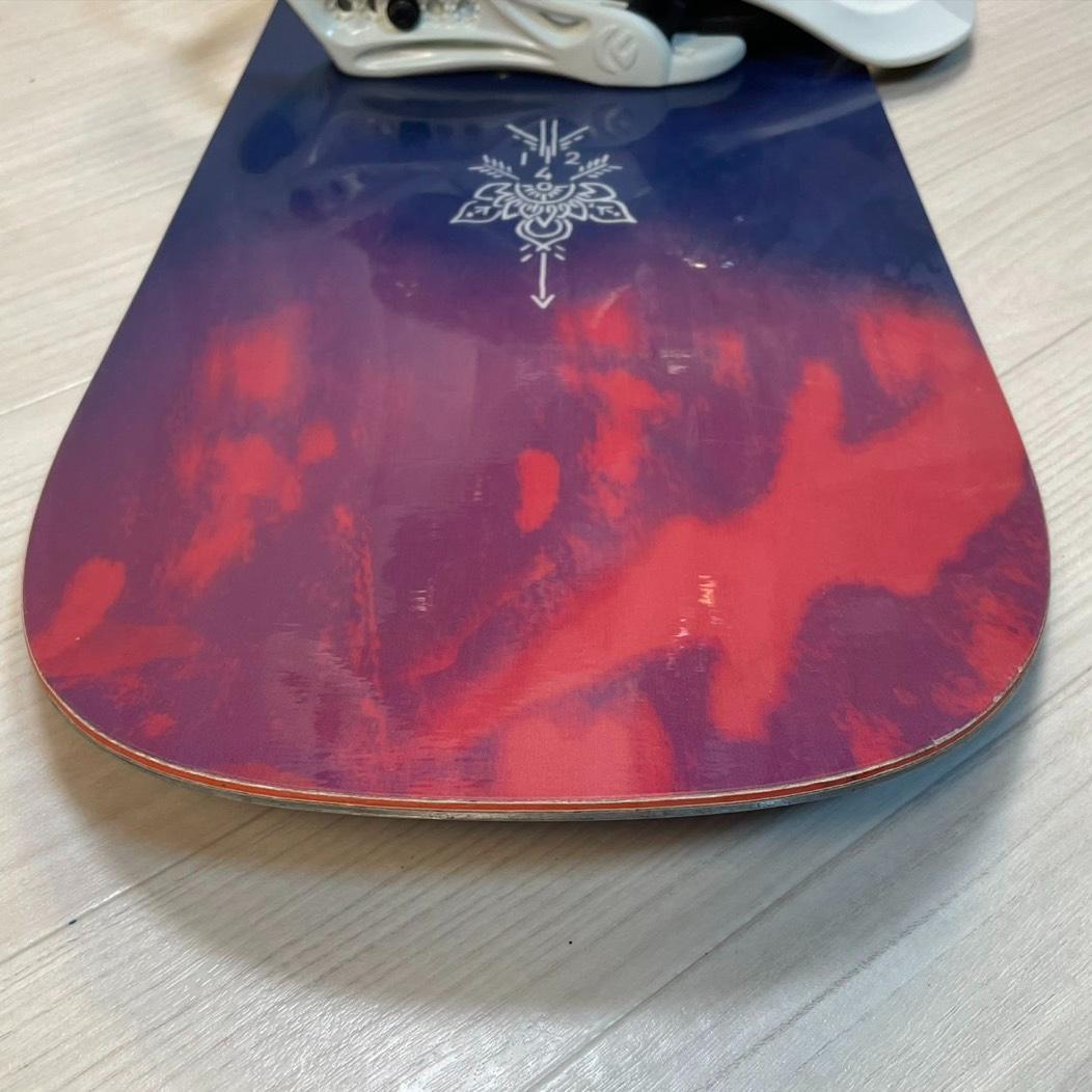 スノーボード SALOMON ロータス 142cm ビンディング FLUX