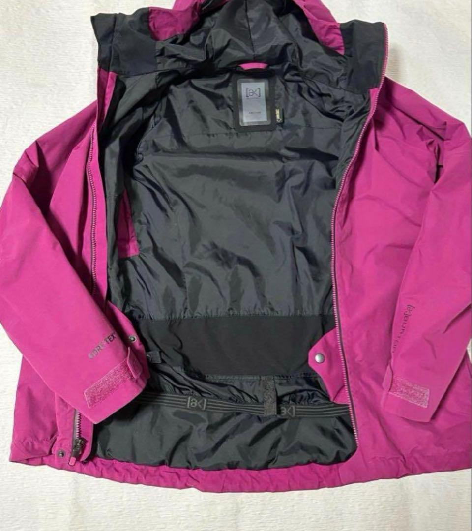 burton ak GORE-TEXスノボウェア ジャケット 赤紫　M