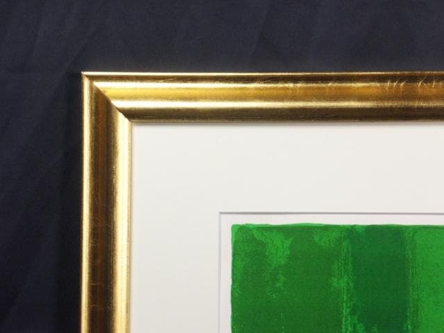 ベルナール・カトラン　直筆サイン『アボカドの皿のある静物』リトグラフ 0919J