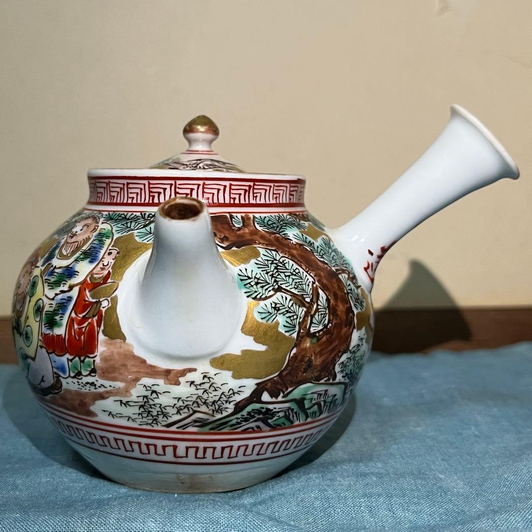 由*麻様 煎茶道具　横手急須