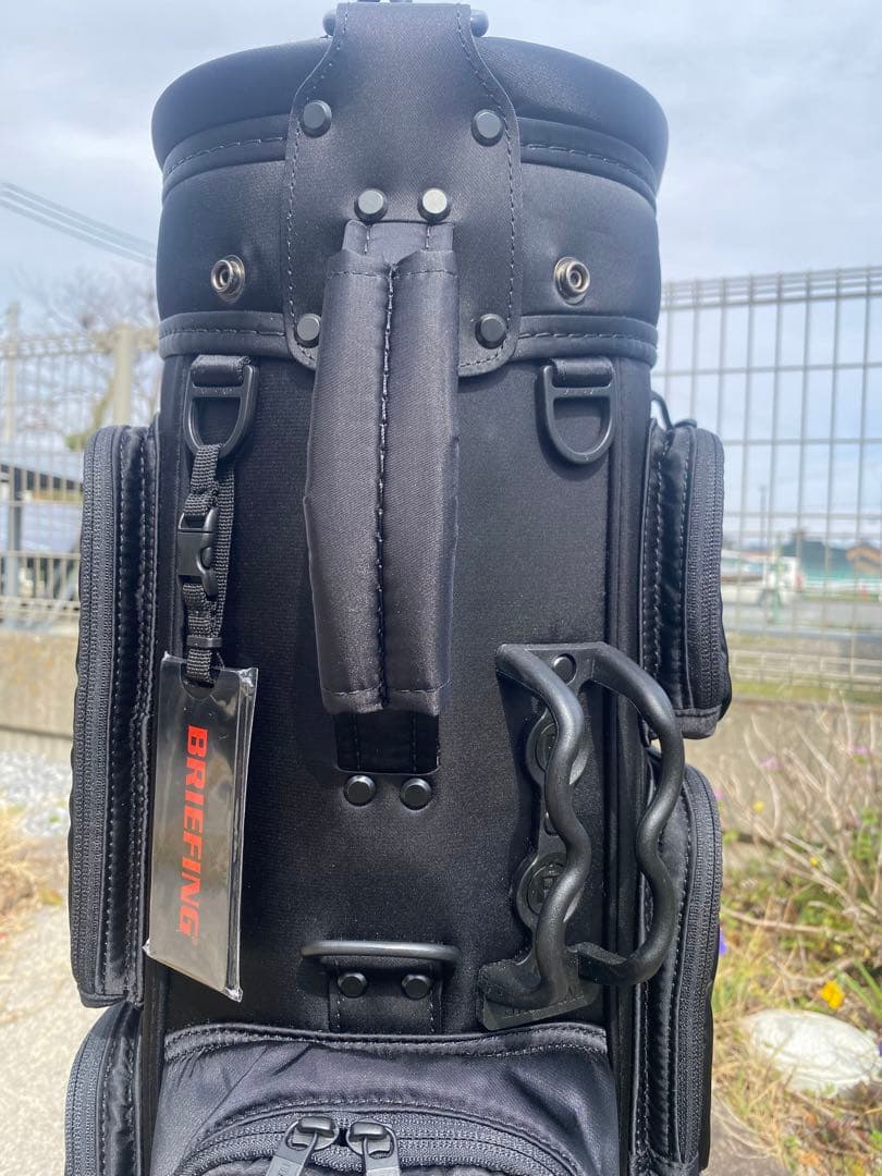 【美品】BRIEFING キャディバッグ CR-6 ♯2 ブラック