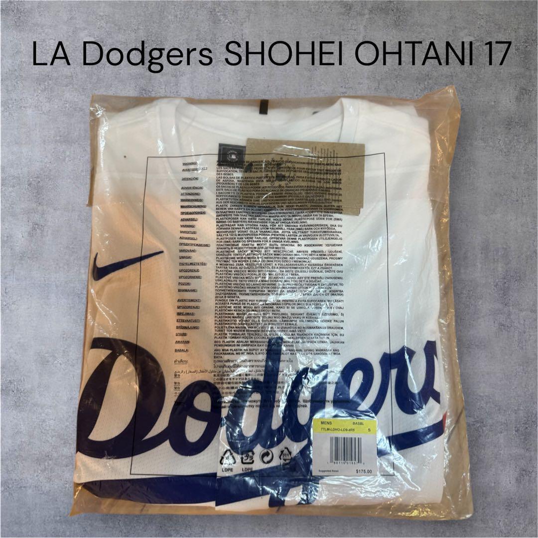 【新品2】米国版 NIKE 大谷翔平 ドジャース ユニフォーム 背番号17 S
