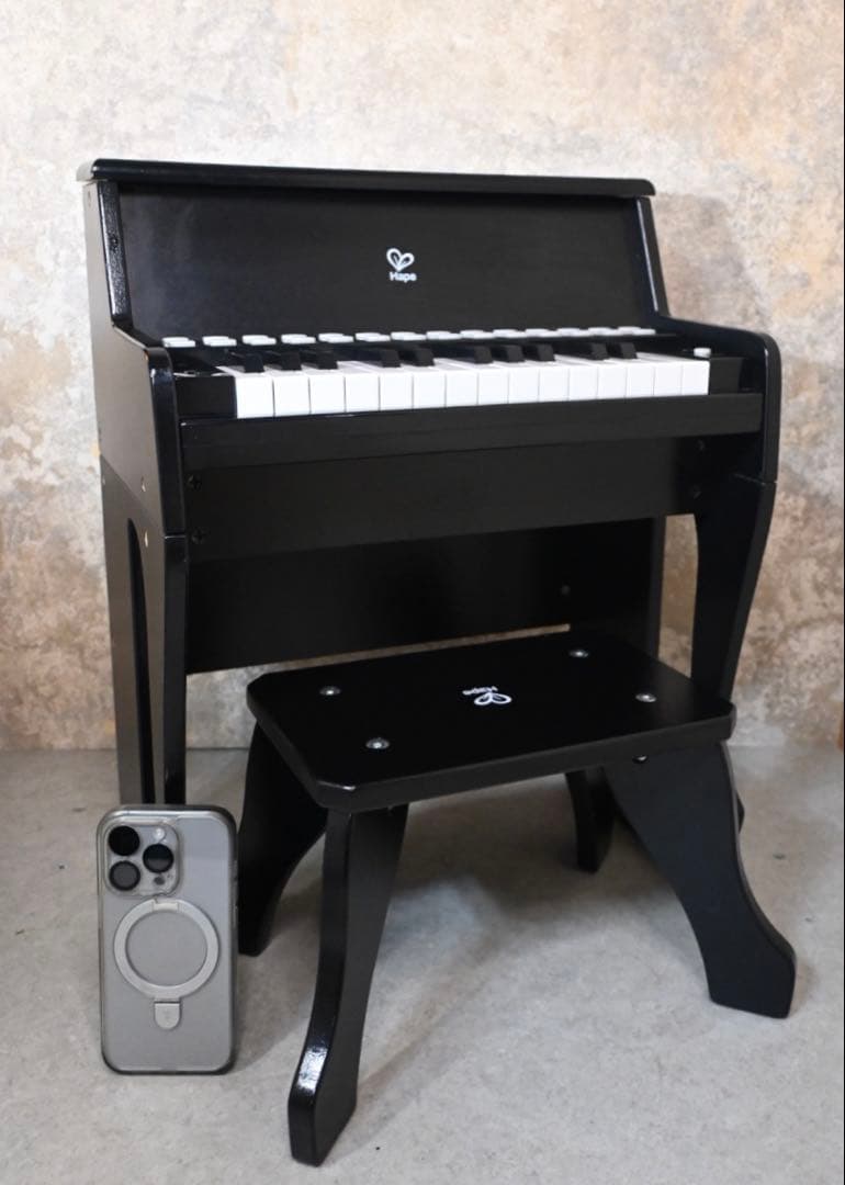 Hape デラックスアップライトピアノ E0629 ミニピアノ 子ども用 ハペ