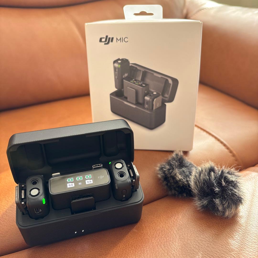 DJI MIC ワイヤレスマイク (欠品部品あり)