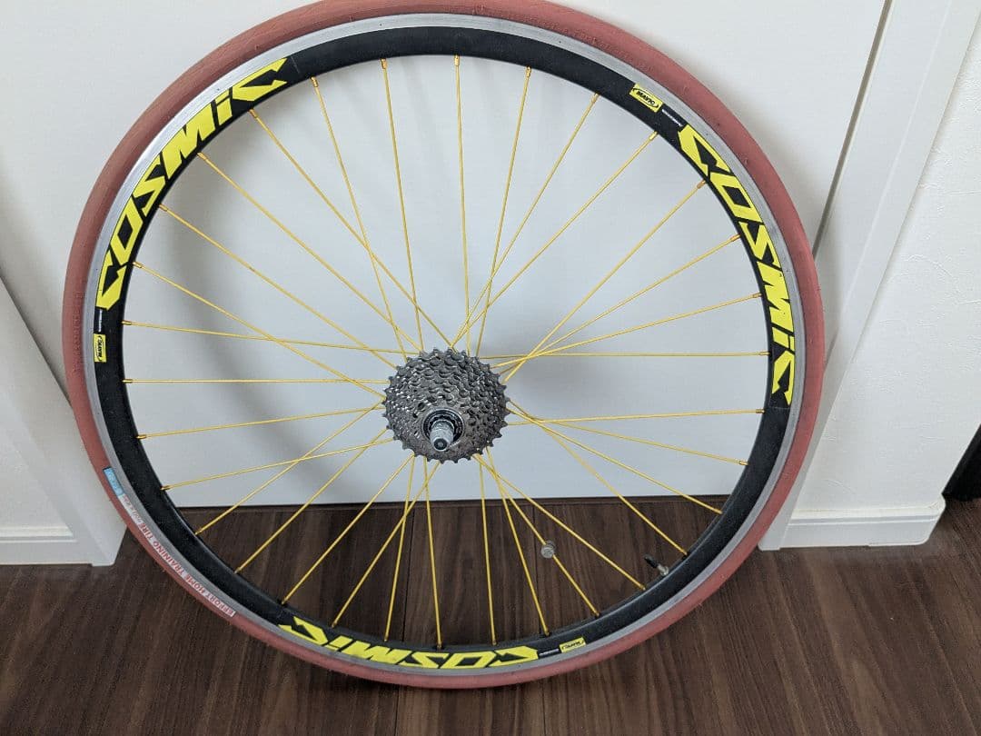 ロードバイク　手組ホイール(リアのみ)