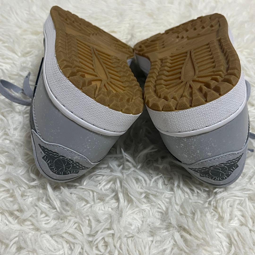 新品未使用 ナイキ エアジョーダン1 ロー G ウルフグレーガム　26.5