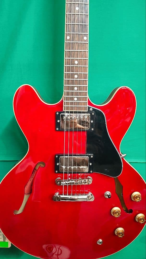 【BURNY】セミアコ RSA-70 CR(チェリーレッド)