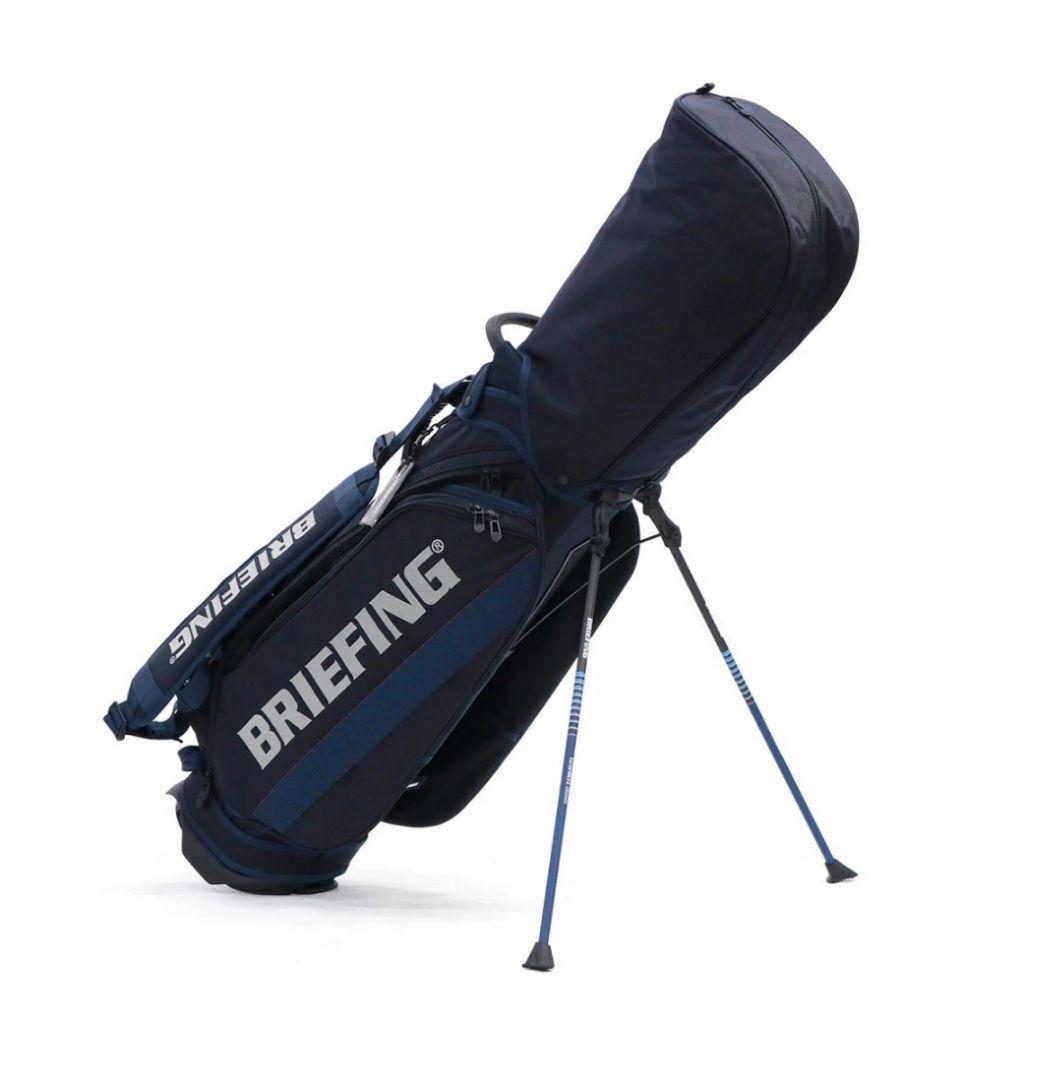 BRIEFING ネイビー キャディバッグ スタンド式