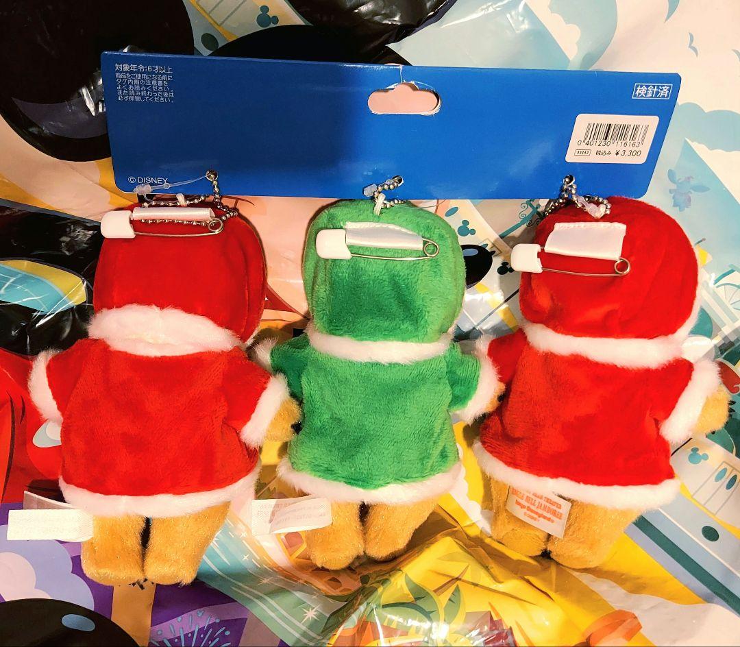 サンボネッツ　ぬいぐるみバッジ３点セット『カントリーベアシアター　ジングルベル』