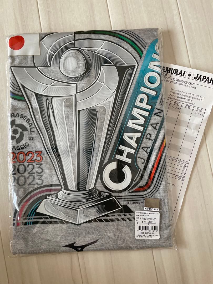 2023 WBC チャンピオン Tシャツ L 大谷
