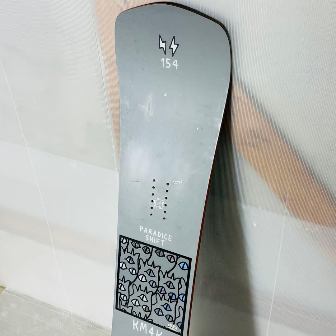 万能モデル⭐︎KM4K PARADICE SHIFT 154 カモシカスノーボード