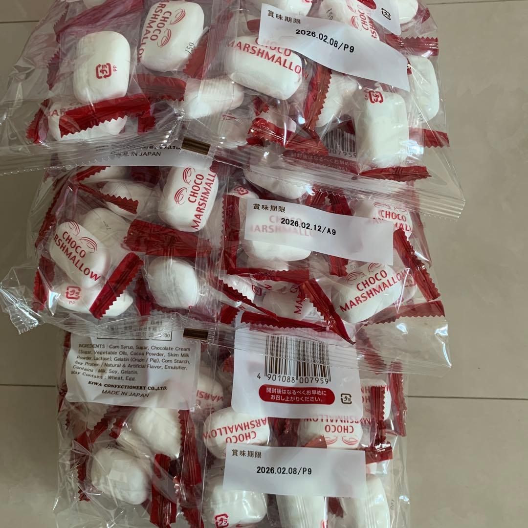 ★ちび★いちごチョコマシュマロ　チョコマシュマロ　ヤングドーナツセット