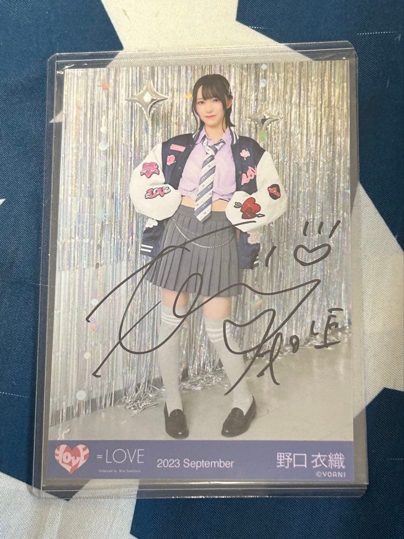 野口衣織 直筆 ヒロインズ