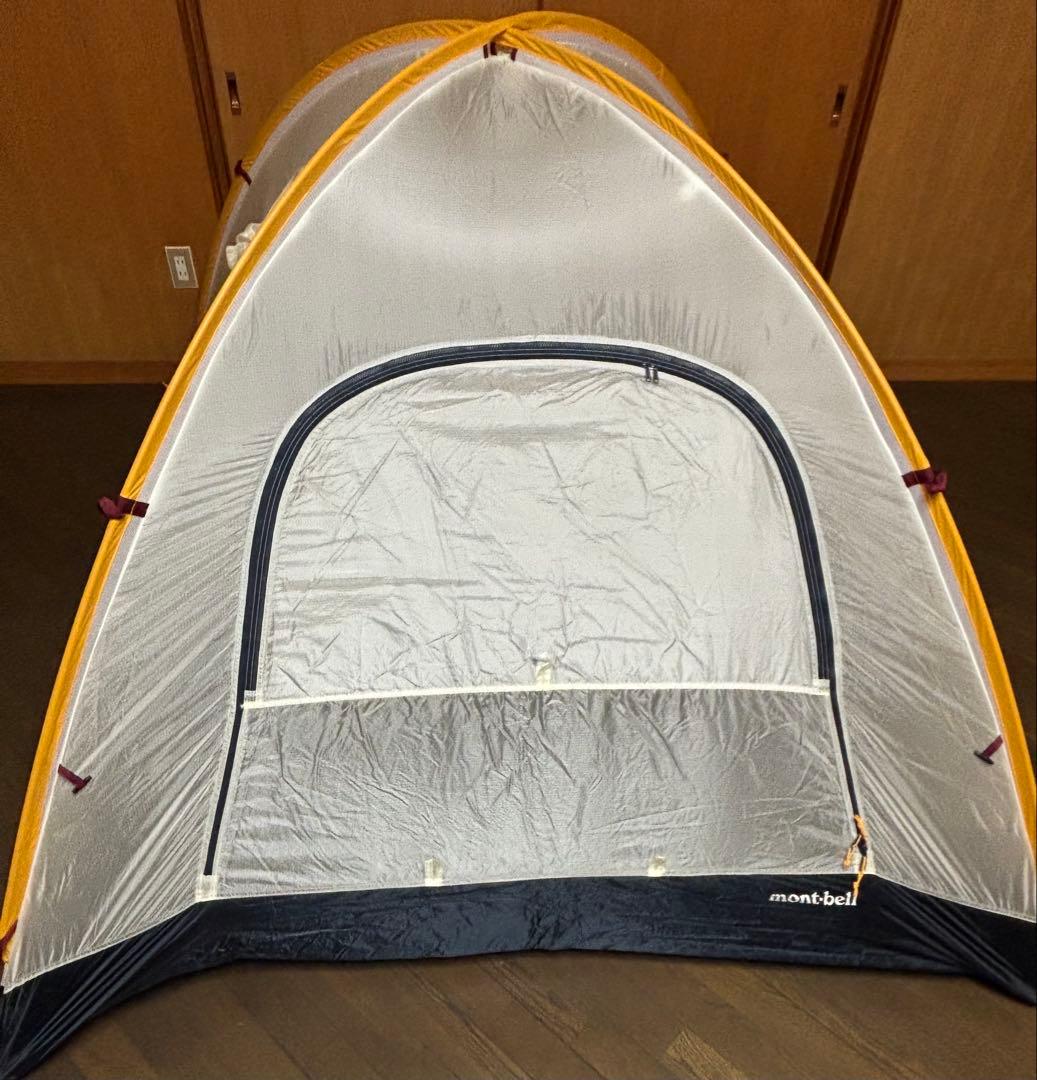 モンベル mont-bell ステラリッジテント3 純正アンダーシート付き