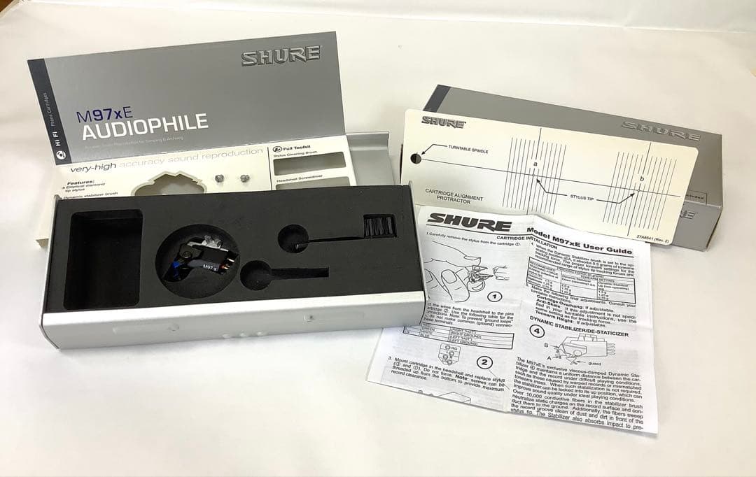 magician11　SHURE M97xE レコードカートリッジ ヘッド